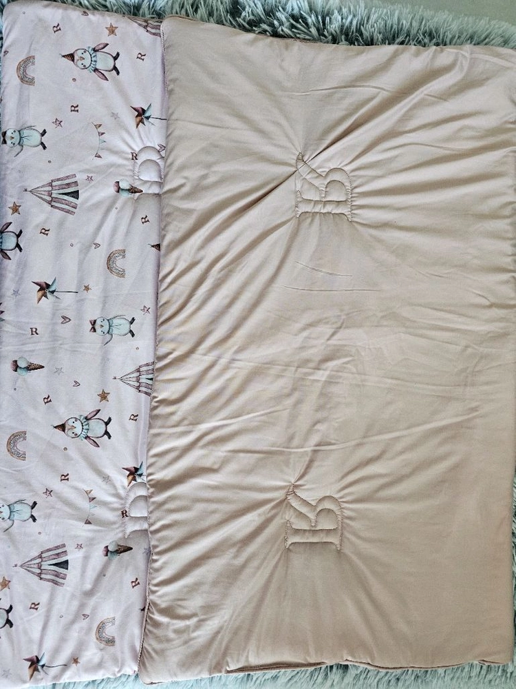 아기침대 냉감패드 이미지