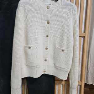 한섬 더캐시미어 캐시미어100 가디건