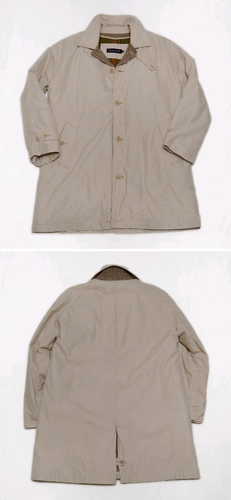 빈폴 클래식 울체크 라이너 패디드 발마칸 코트 (100+)--1