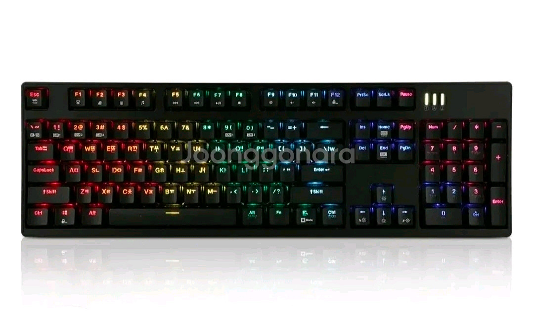 앱코 k660 카일 광축 기게식 방수 게이밍 키보드--3