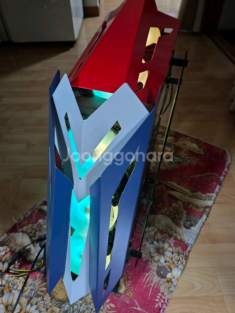 컴이지 사의 킹덤 GD-78 타워 튜닝 pc 케이스--1