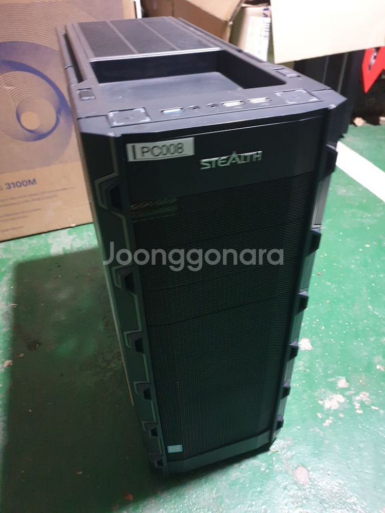 BRAVOTEC 스텔스 TX 블랙 파노라 윈도우 케이스--6