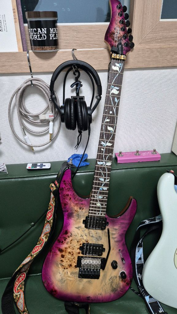 쉑터 C6 fr, 산리오 키티 일렉기타, 코로나 모던플러스 통기타 깁슨 펜더 밴드 이미지