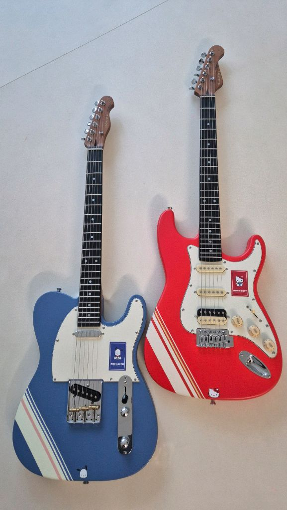 쉑터 C6 fr, 산리오 키티 일렉기타, 코로나 모던플러스 통기타 깁슨 펜더 밴드 이미지