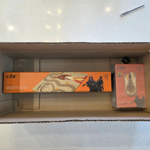 레이저 바이퍼 v3 프로 + 기간투스 v2 미개봉 새상품 카운터 스트라이크 에디션 마우스 패드