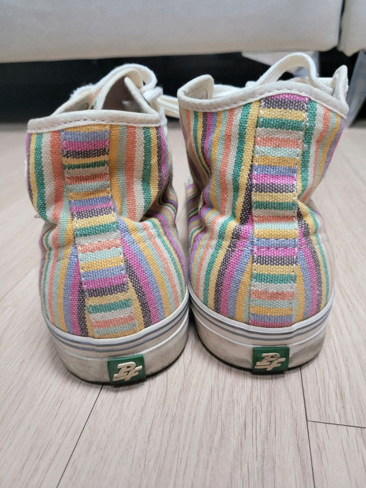 PF flyers 남자 레인보우 캔버스스니커 280(44) 이미지