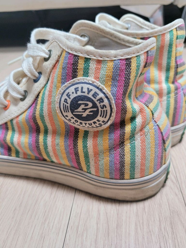PF flyers 남자 레인보우 캔버스스니커 280(44) 이미지