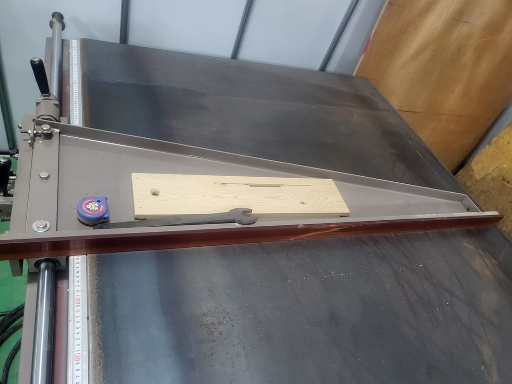 급매) 대형 원목톱 목공 접이식 테이블 톱 기계(마루도쿠) 매매--2