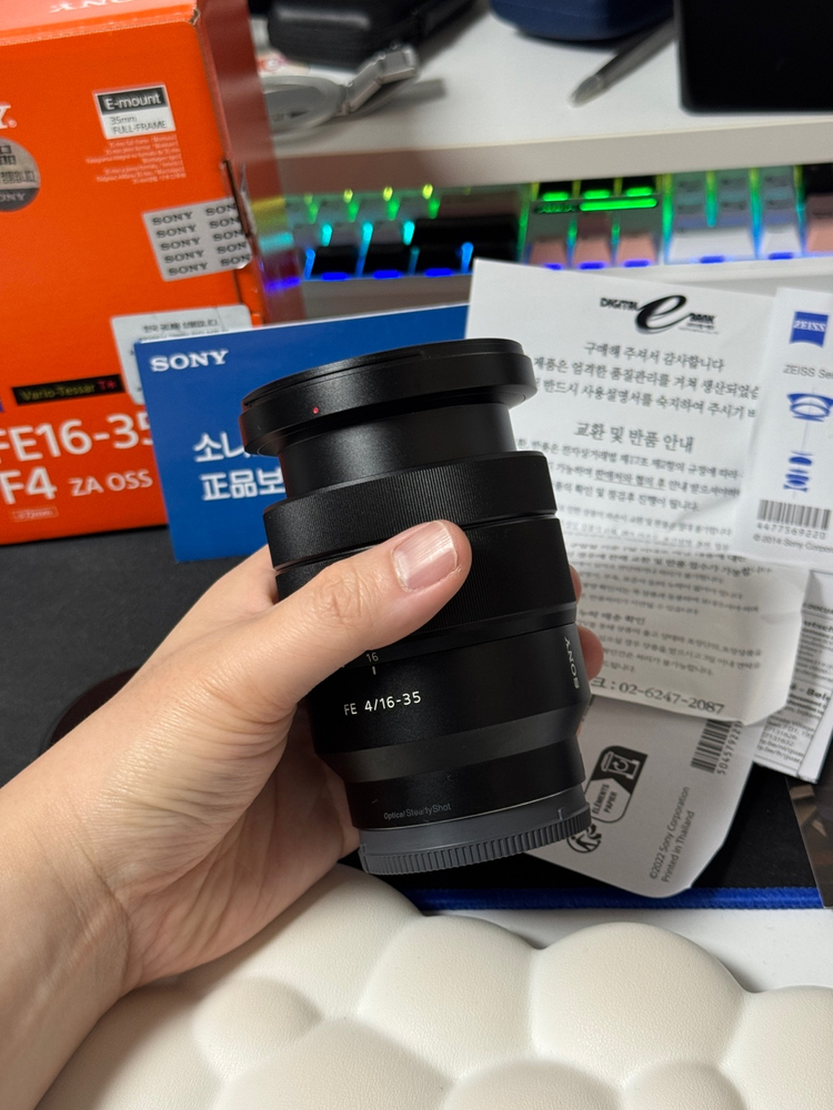 소니 FE 16-35 F4 ZA 짜이스 렌즈--2
