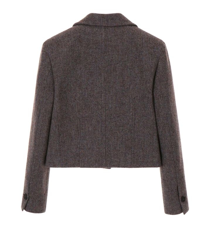 새상품 온앤온 셔틀랜드 울 자켓 브라운 55--9