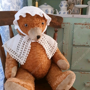 레어)오리지널 프랑스 앤틱 대형 테디베어 곰인형 인테리어소품