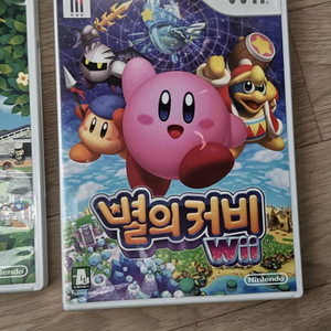 닌텐도 wii 별의커비 게임 이미지