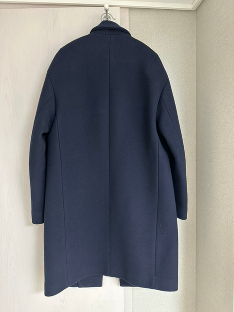 시스템옴므 캐시미어 오버핏 코트 네이비 95--1