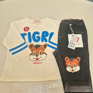 베베드피노 티그레베이비(기모) 상하셋 새상품(상-100 하-90)일괄