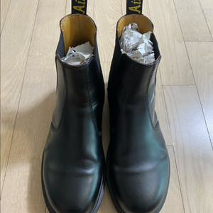 닥터마틴 2976 스무스 블랙 첼시부츠 UK7 260~265 팔아요