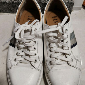 닥스 남자흰색단화 가죽스니커즈260