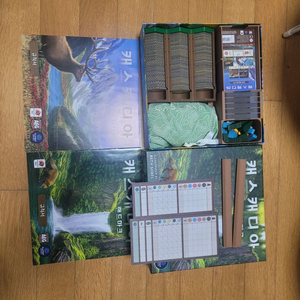 (보드게임)캐스캐디아+랜드마크+3D오거나이저+타일타워+프로모