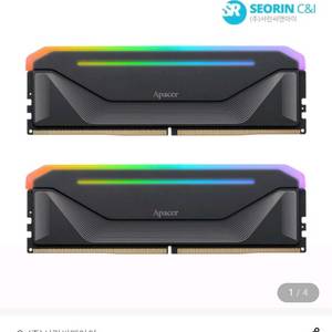 서린공식 Apacer DDR5 64GB(32Gx2) 튜닝 메모리 ram 미개봉