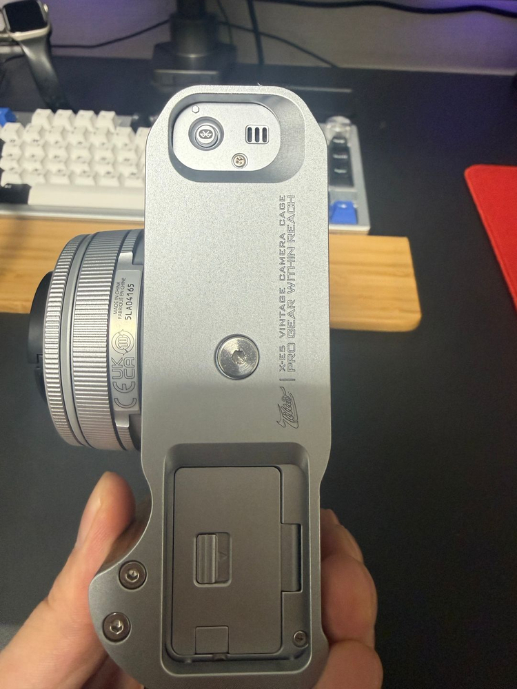 X-E5 카메라 풀박스 실버렌즈킷 92컷 ,악세서리 모두 포함--3