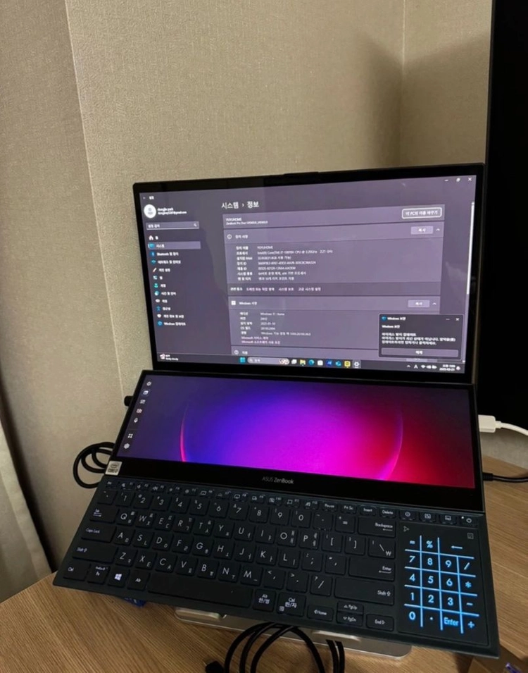 ASUS 젠북 Pro Duo UX582LR 15.6인치 4k - 안심되는 중고거래