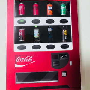 코카콜라 음료 자판기 미니어쳐 키링 세트, 코카콜라 키링, 코카콜라 굿즈