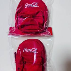 코카콜라 미니 백팩 파우치 레드 키링, 코카콜라 키링, 코카콜라 백팩굿즈