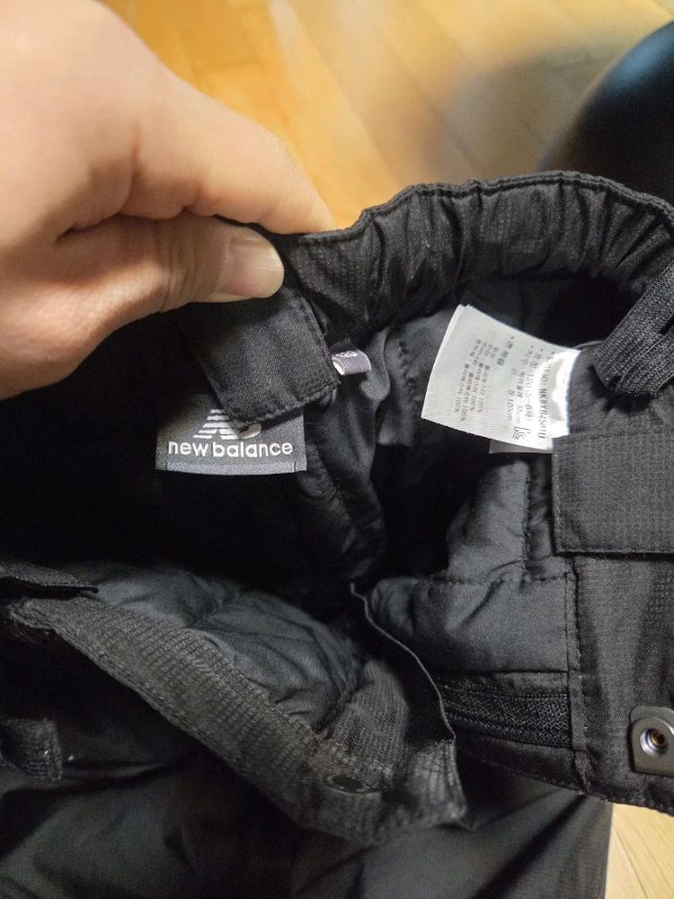 뉴발란스 아동 스키 바지 120 블랙--3