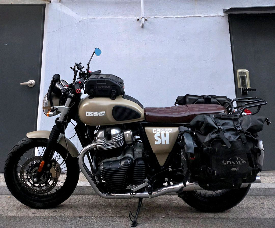 로얄엔필드 인터셉터 650 21년식 풀튜닝,구변완료--2