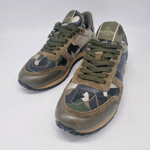 발렌티노 카모 락스터드 스니커즈 남성 240~245mm