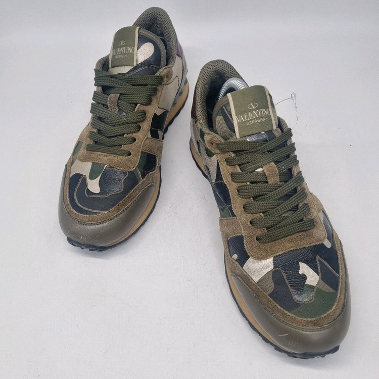 발렌티노 카모 락스터드 스니커즈 남성 240~245mm--4