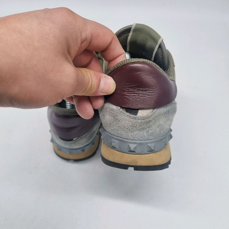 발렌티노 카모 락스터드 스니커즈 남성 240~245mm--6