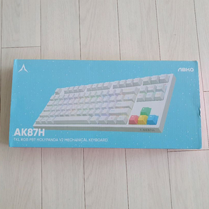 앱코 ak87h 기계식 키보드 홀리판다 스위치