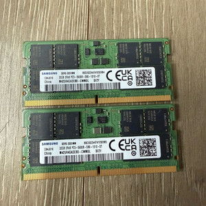 삼성 노트북용 ddr5 5600 32G 2개