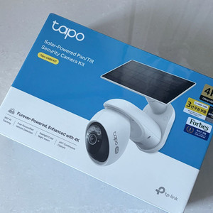 티피링크 타포 C660 4K 태양광 스마트 카메라 cctv 미개봉
