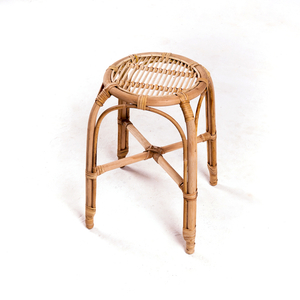 라탄 원목 스툴체어 화분다이 선반 새제품 이미지
