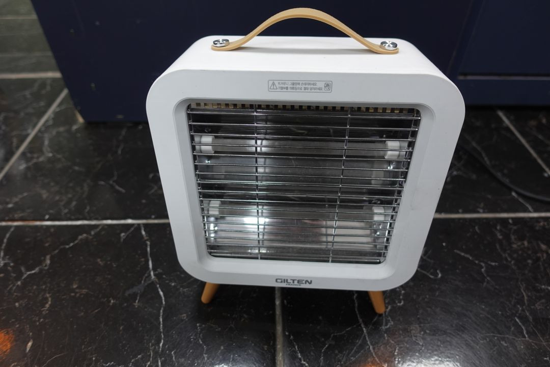 전기히터 전기스토브 4개 전기발난로 JMS005 & 길텐 라피나토 스퀘어 GTH-463WT 이미지