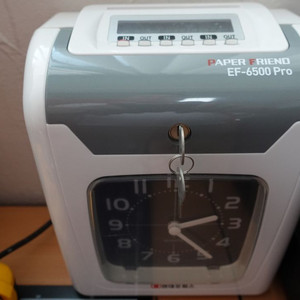 출퇴근기록기 근태기록기 현대오피스 EF-6500