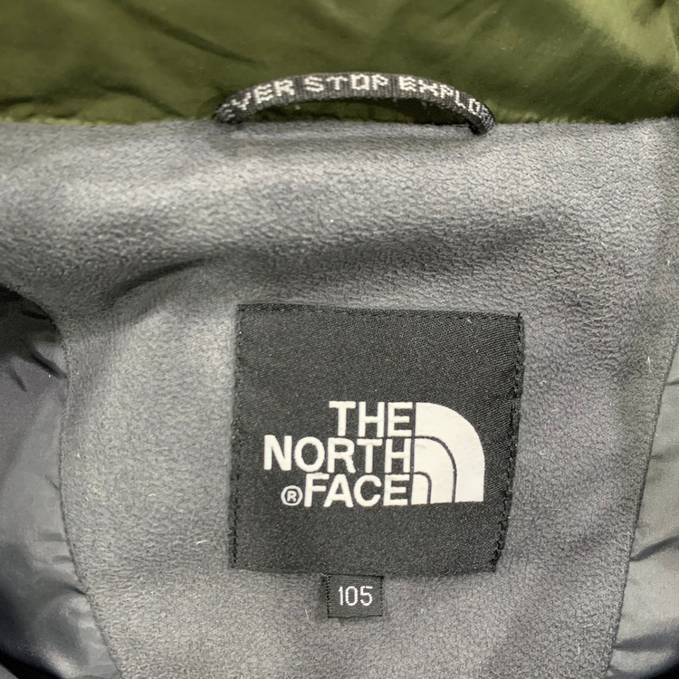 노스페이스 남성 히말라야 카키 폴라 거위털 구스다운 패딩자켓 NFJ1DD74(105) 이미지