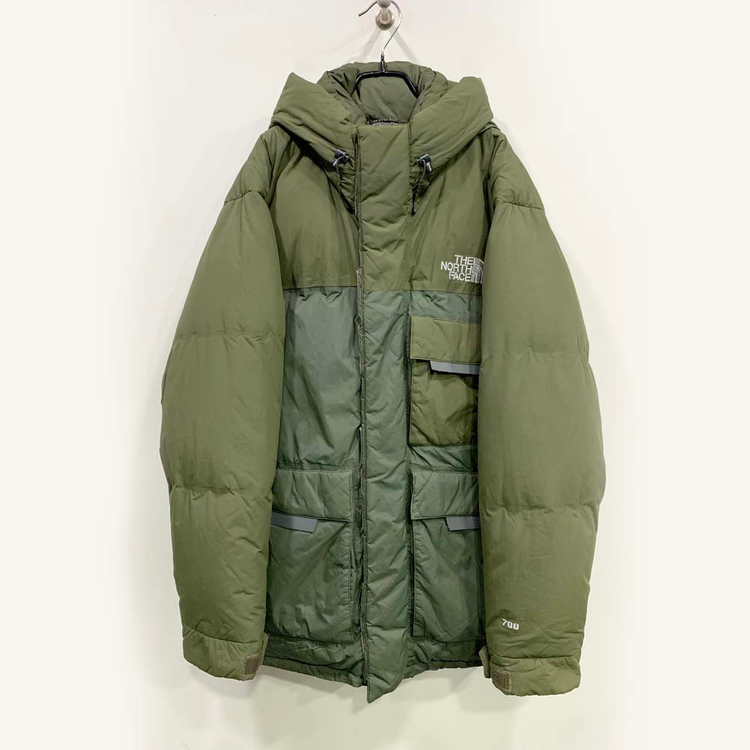 노스페이스 남성 히말라야 카키 폴라 거위털 구스다운 패딩자켓 NFJ1DD74(105) 이미지
