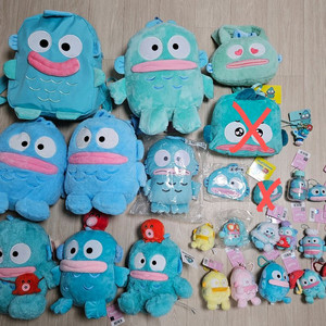 (새상품) 산리오 한교동 인형 가방 키링 담요 파우치 동전지갑 이미지