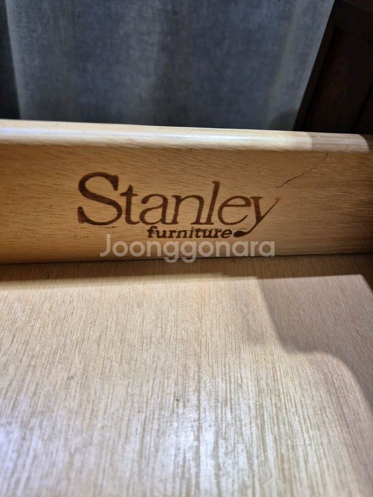 엔틱 스탠리퍼니쳐 2D coffee table--9