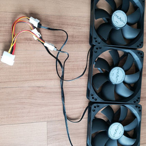 STEALTH 120mm 컴퓨터 쿨링팬 3개