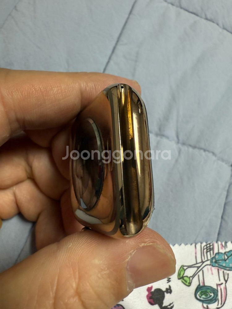 애플워치10 티타늄 골드 셀룰러 46mm--4