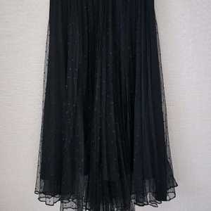 (정품) SJSJ 플리츠 샤 스커트