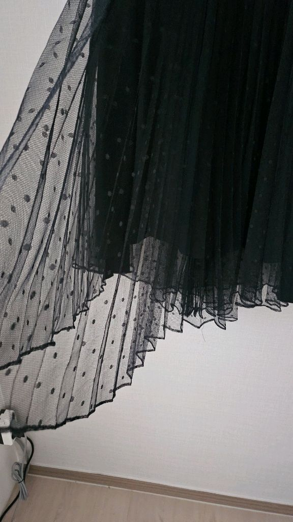 (정품) SJSJ 플리츠 샤 스커트--6