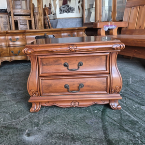 엔틱 원목 협탁