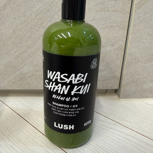 (새상품) 러쉬 와사비 샨쿠이 샴푸 600g