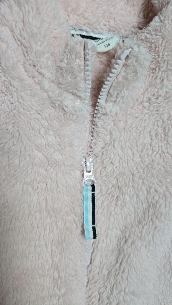 GDGD여아 털 외투 130사이즈--1