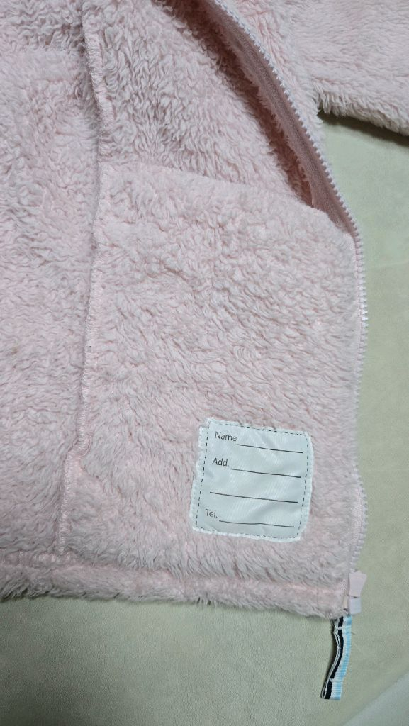 GDGD여아 털 외투 130사이즈--4