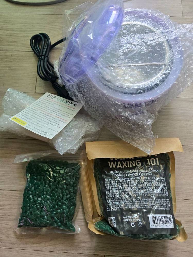 왁싱기 기계 재료등 미개봉새제품--2